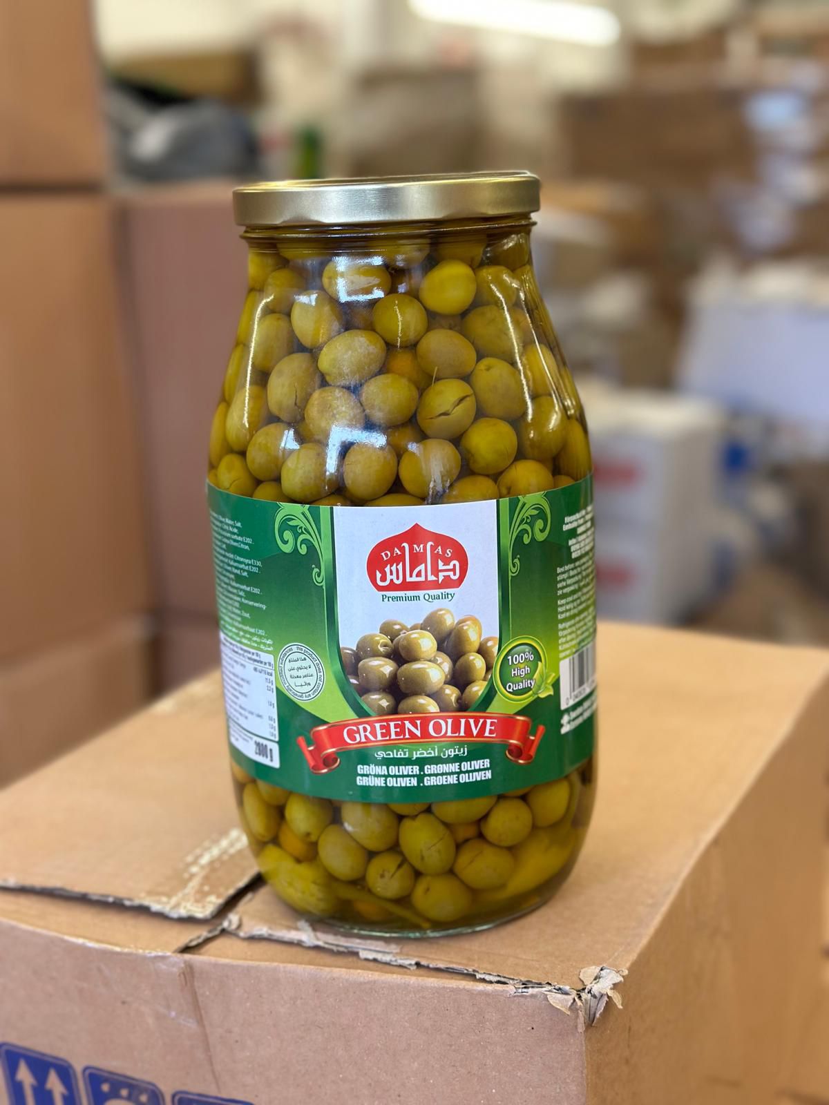 Green Olives Damas 3000ml * 4 Kunststoff