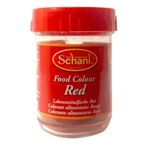 Schani Food Colour Red CTN. 25g